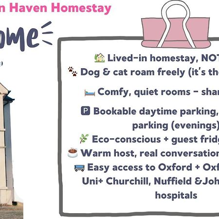 Headington Haven Homestay Oxford Exteriör bild